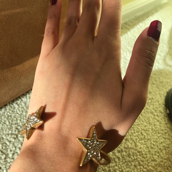 J. Crew Gold starry bracelet - Picture 3 of 4